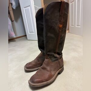Lucchese Dark Brown Cowboy Boots